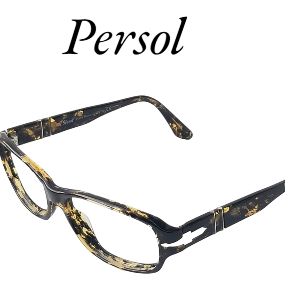 Vintage Persol Italy gorgeous Lucite Eyeglasses Frames